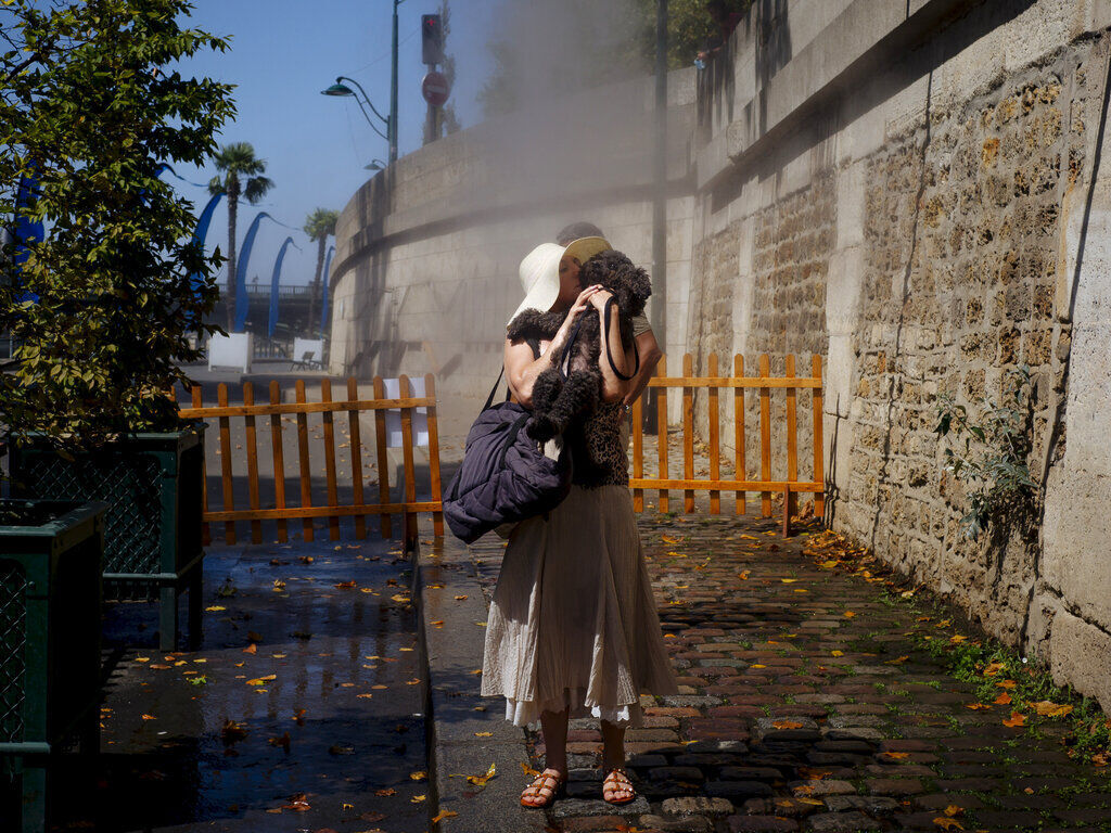 APTOPIX France Europe Heatwave